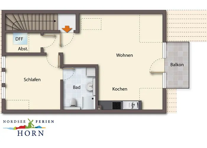 Glueckszeit 公寓 *